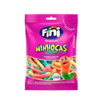 Bala de gelatina minhoca azedinha Fini - 90g