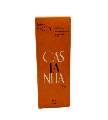 Poupa para Maos Natura Ekos Castanha 75g.