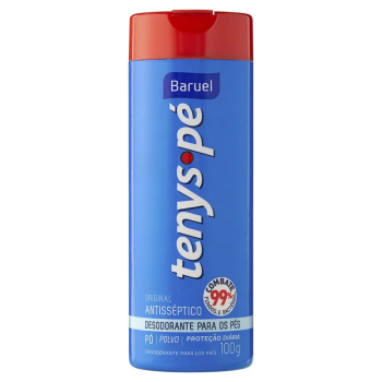Tenys Pé Baruel Talco Antisséptico Baruel Original 100g