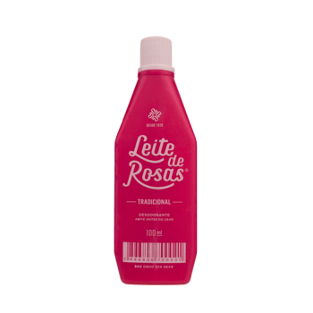 Leite de Rosas Tradicional Frasco 100ml