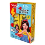 Kit Shampoo e Condicionador Amido de Milho Com 325ml Cada Skala