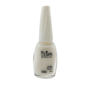 Esmalte Batida De Coco Cremoso Colorama 8ml